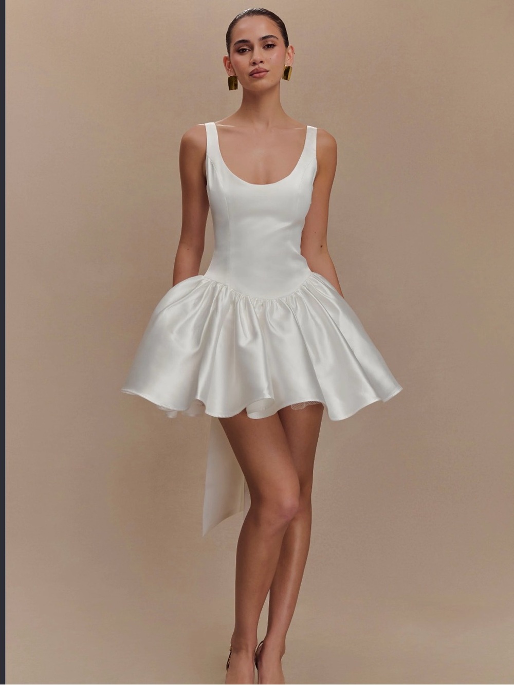 Meshki Felicia mini dress with a bow!